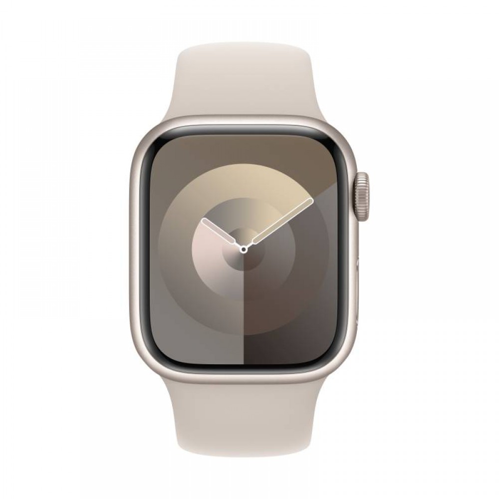 Watch Apple Watch Series 9 GPS 41mm Starlight Aluminium Case with Sport Band M/L - Starlight EU Smart Watch